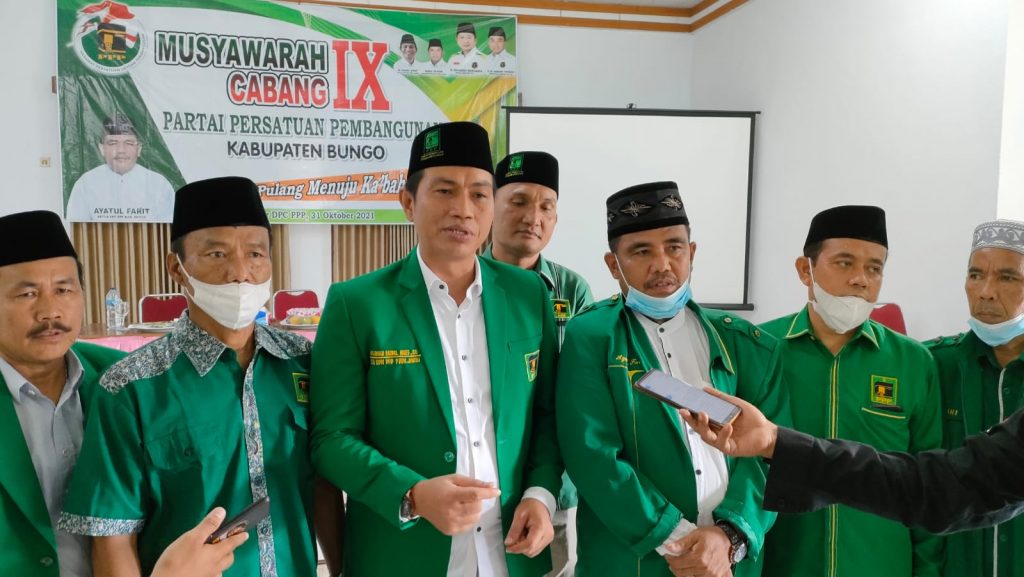 Hadiri Muscab DPC PPP Bungo, Fadhil Arief Berharap Bisa Melahirkan Pengurus Partai Kompeten
