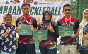 Raih Perunggu Atlet Pickleball Kabupaten Indramayu