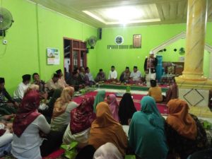 Warga Sungai Rengas Antusias Hadiri Peringatan Mualid Nabi