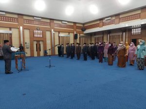 Wako Ahmadi Lantik 47 Orang Pejabat Eselon III dan IV