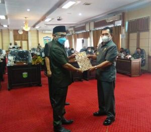 DPRD Kota Sungai Penuh Terima Empat Panyampaian Ranperda