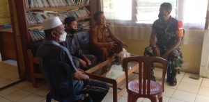 Antisipasi Bencana Alam, Babinsa Koptu Teguh Gelar Komsos