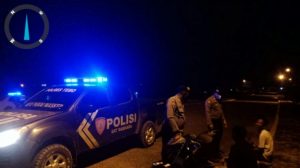 Tangkal Gangguan Kamtibmas, Sat Sabhara Polres Tebo Patroli Rawan Kriminalitas