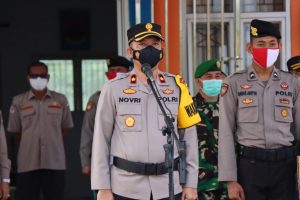 Polres Muaro Jambi Gelar Apel Gabungan Antisipasi Potensi Bencana Hidrometeorologi