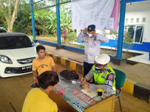 Satlantas Polres Muaro Jambi Tilang 41 Kendaraan Lebih Tonase