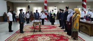 Bupati Merangin Lantik Tiga Pejabat Eselon II