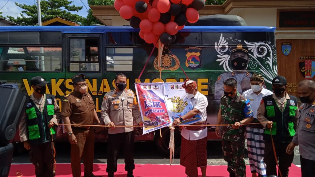 Forkopimda Lombok Timur, Launching Vaksinasi Asyik Berhadiah