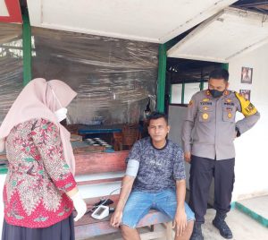 Peduli Sesama, Kapolres Muaro Jambi Cek Kesehatan Sopir Batu Bara