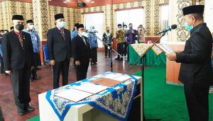 Bupati Merangin Kukuhkan Dawas dan Pengurus RSUD Bangko