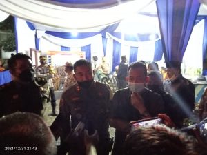 Malam Pergantian Tahun, Forkopimda Muaro Jambi Kunjungi Posyan Nataru