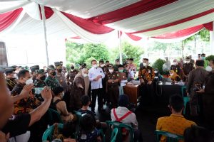 Kapolres Muaro Jambi Sambut Kedatangan Kejagung Agung RI