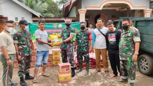 Kodim 0416 Bute, Kembali Salurkan Bantuan untuk Korban Banjir dari Korem 042 Gapu