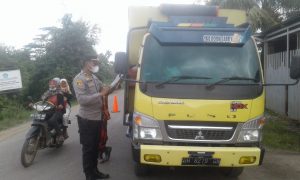 Kasubsektor Taman Rajo Gelar Operasi Yustisi sekaligus Vaksinasi
