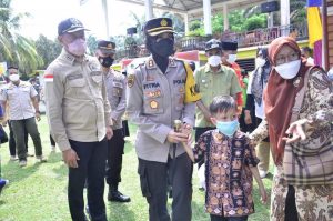 Forkopimda Ke Rambahan, Tebo Ulu & VII Koto Ilir 68 Persen Capai Vaksinasi