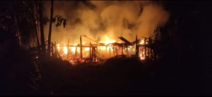 Satu Unit Rumah dan Sepeda Motor Ludes Terbakar