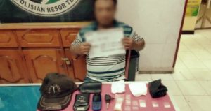 Pelaku Jaringan Narkoba, Tak Berkutik Dibekuk Polisi di Tebo