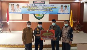 Kembali Pemkab Bungo Terima Bantuan Gubernur Jambi Pasca Banjir