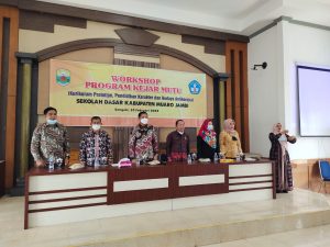 Puluhan Kepsek SD di Muaro Jambi Ikuti Workshop Program Kejar Mutu