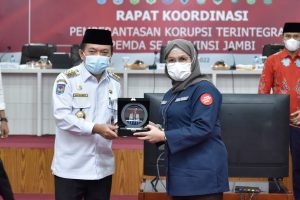 Gubernur Jambi Gelar Rakor Pemberantasan Korupsi dengan Wakil KPK RI