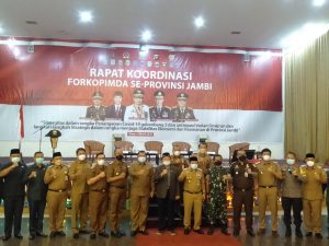 Al Haris Pimpin Rakor Forkopimda se-Provinsi Jambi