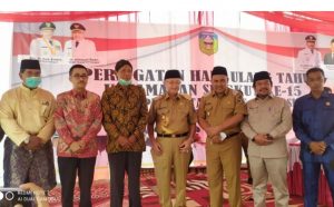 Bupati Cek Endra Hadiri HUT Ke-51 Kecamatan Singkut