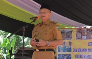 Bupati Cek Endra Hadiri Setijab Camat
