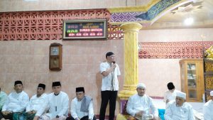 Tim Safari Ramadhan Provinsi Jambi Tarawih di Mangun Jayo