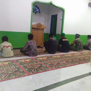 Bulan Ramadhan, Sertu Wianto Ajak Warga Tetap Patuhi Prokes
