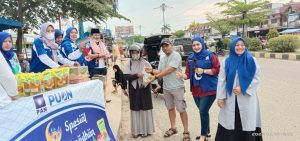 DPD PAN Tebo Gelar Bazar Migor Murah di Rimbo Bujang