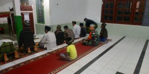 Cegah Kejahatan Jelang Lebaran, Serma Indra Ajak Warga Jaga Lingkungan