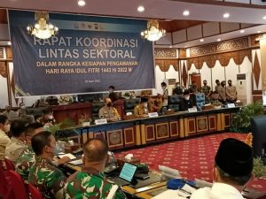 Al Haris Gelar Rakor Persiapan Pengamanan Hari Raya Idul Fitri 1443 H