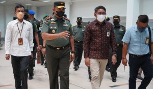 Danrem 042/Gapu Pantau Arus Mudik Lebaran di Bandara STS Jambi