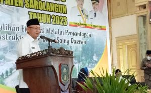 Cek Endra : Pertumbuhan Ekonomi Sarolangun Tertinggi di Jambi