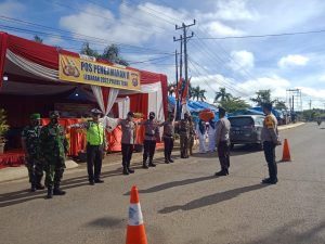 Babinsa Wianto Pam Lebaran Terpantau Arus Mudik Lancar Kondusif