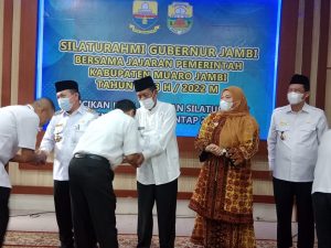 Pemkab Muaro Jambi Sambut Silaturahmi Gubernur dan Wagub Jambi