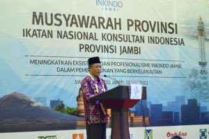 Wagub Jambi Hadiri Musyawarah INKINDO