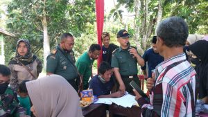 Koramil 416-07/RB Salurkan BLT Migor, Kepada Pedagang Kaki Lima