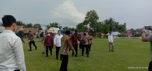 Wakapolda Jambi Ke Tebo, Jenguk Balita Korban KDRT dan Halal Bihalal