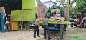 Dukung Serbuan Ter, 700 Kotak Keramik Didatangkan dari Prabumulih