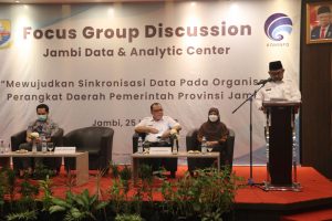 Buka FGD Jambi Data & Analytik Center, Ini Harapan Sekda Provinsi