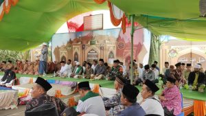 Haflah Akhirussanah, Babinsa Misnadi Ajak Santri Berakhlakul Karimah