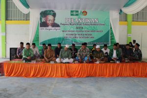 GP Ansor Kuala Betara Gelar Pelantikan MWC NU Serta Halal Bihalal