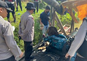 Serius Polres Bungo Berantas Peti di Sungai Batang Bungo