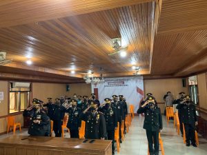 Kapolres Bungo Bersama PJU Ikuti Upacara Hari Lahir Pancasila