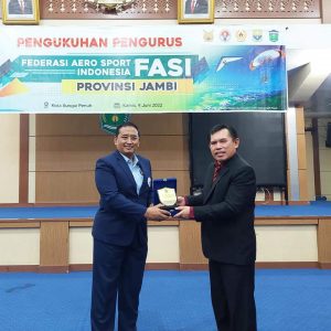 Wako Ahmadi Diamanahkan Sebagai Ketua Umum FASI Jambi