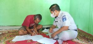 Jasa Raharja, Serahkan Santunan Korban Kecelakaan di Sarolangun