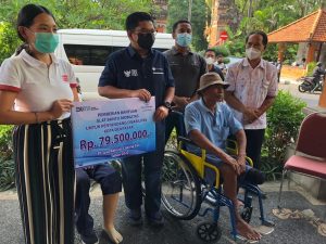 Jasa Raharja Peduli Lingkungan dan Penyandang Disabilitas untuk Recovery di Baki