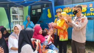 Akseptor Tanah Sepenggal Antusias Ikuti Pelayanan KB Gratis