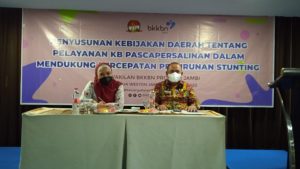 BKKBN Provinsi Jambi Gelar Pertemuan Terkait Pelayanan KB dan Stunting