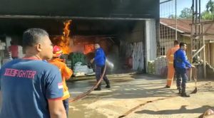 Toko Sembako Mita Wirotho Agung Terbakar, Kerugian Mencapai Rp 500 Juta